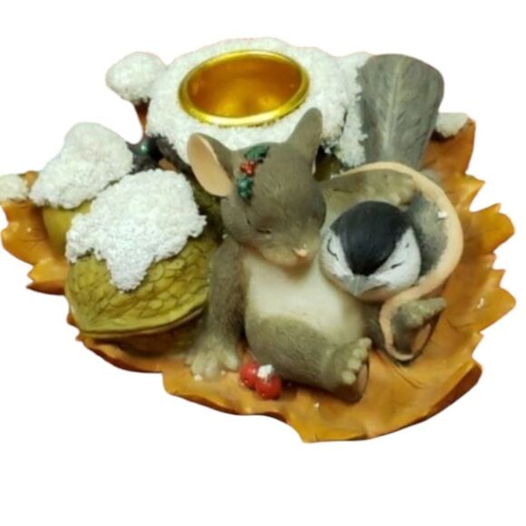 Fitz & Floyd charming tails candle stick holder - Picture 2 of 4